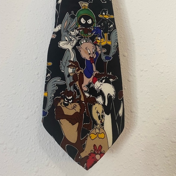 Looney Tunes 100% Silk Vintage Tie - Picture 4 of 6